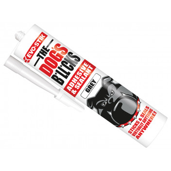 EVO-STIK The Dog\'s B*ll*cks Multipurpose Adhesive & Sealant Grey 290ml