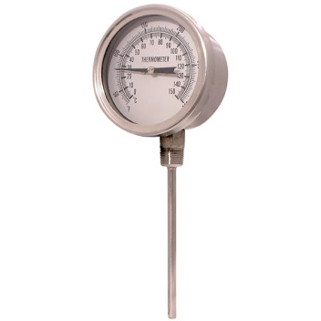 1/4\"BSP 63MM BTTM ENTRY TEMP GAUG 0-200C