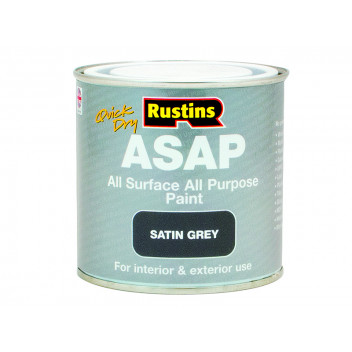 Rustins ASAP Paint Grey 250ml