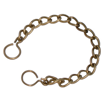 CAMLOCK 6\" STAINLESS STEEL CHAIN AND S HOOK
