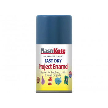 PlastiKote Fast Dry Enamel Aerosol Harbour Blue 100ml