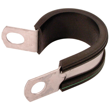 22MM OD PIPE CLIP ALU-ZINC 12MM BAND