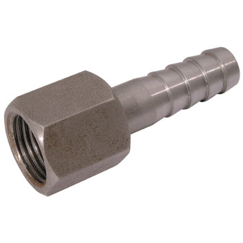 3/4\" BSPP FEM NUT AND TAIL \"C\" MILD STEEL