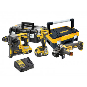 DEWALT DCK305P2T XR Brushless Triple Kit 18V 2 x 5.0Ah Li-ion