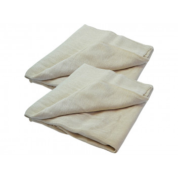 Faithfull Cotton Twill Dust Sheet (Twin Pack) 3.6 x 2.7m