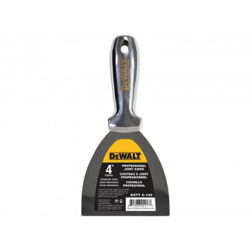 DeWALT Dry Wall Stainless Steel Jointing/Filling Knife 100mm (4in)