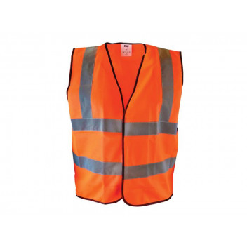 Scan Hi-Vis Orange Waistcoat - M (41in)