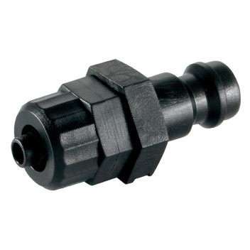 6x4mm HOSE CONN PLUG DELRIN