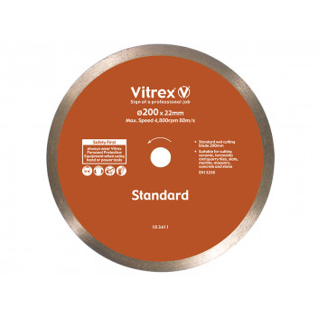 Vitrex Standard Diamond Blade 200mm