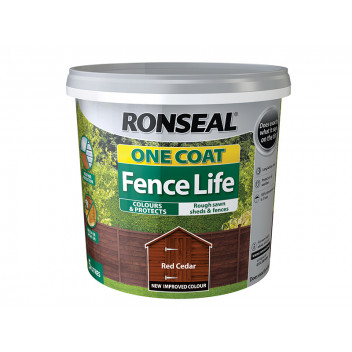 Ronseal One Coat Fence Life Red Cedar 5 litre