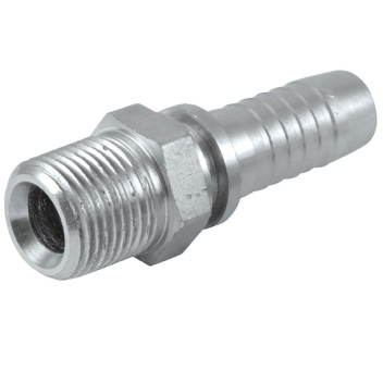 1/2\" NPT Male Straight Hydraulic Hose Connector