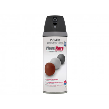 PlastiKote Twist & Spray Primer Black 400ml