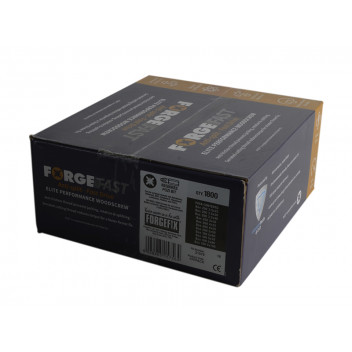 ForgeFix ForgeFast Pozi Compatible Wood Screw Forge Pack 1800 Piece