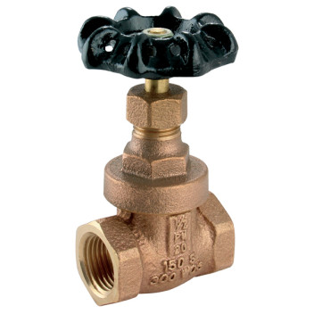 1/2\" BSPT FXF BZ GATE VALVE HAND WHEEL