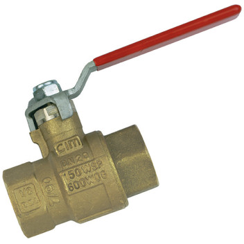 1/2\"BSP Brass Ball Valve NPT Lever Handle