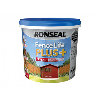 Ronseal Fence Life Plus+ Red Cedar 5 litre