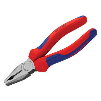 Knipex Combination Pliers Multi-Component Grip 160mm (6.1/4in)