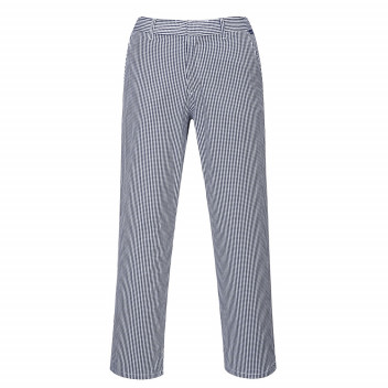 C075 Barnet Chefs Trousers Check Medium