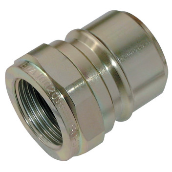 1\" BSP Female Hydraulic Quick Release Plug