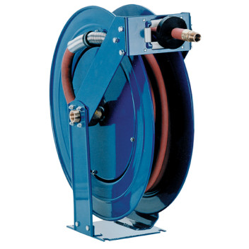 HEAVY DUTY SPRING REWIND HOSE REEL