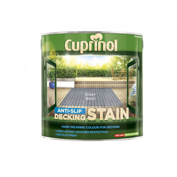 Cuprinol Anti-Slip Decking Stain Silver Birch 2.5 litre