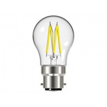 Energizer LED BC (B22) Golf Filament Non-Dimmable Bulb, Warm White 470 lm 4W