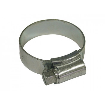 Faithfull 1A Hose Clip - Zinc MSZP 22 - 30mm