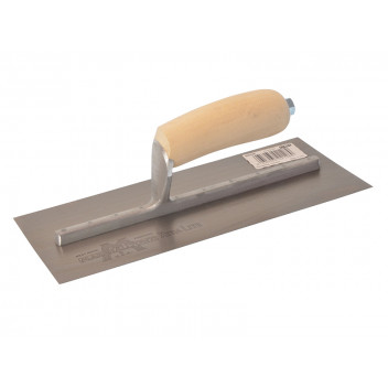 Marshalltown MXS3 Plasterer\'s Finishing Trowel Wooden Handle 11 x 4.3/4in