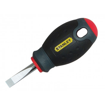 Stanley Tools FatMax Stubby Screwdriver Parallel Tip 6.5 x 30mm