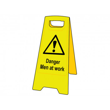Scan Heavy-Duty \'A\' Board: Danger Men At Work