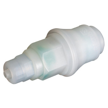 6x4mm HOSE CONN. PVDF COUPLING