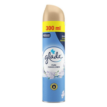 Glade 300ml Aerosol Clean Linen Air Freshener 353256