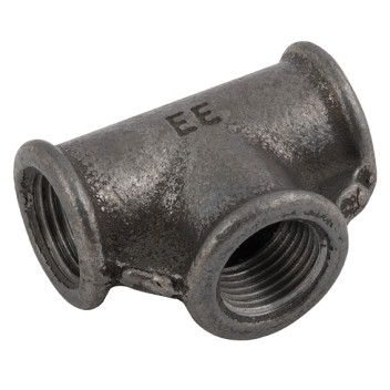 3/8\"BSP F90 EQUAL TEE BLACK