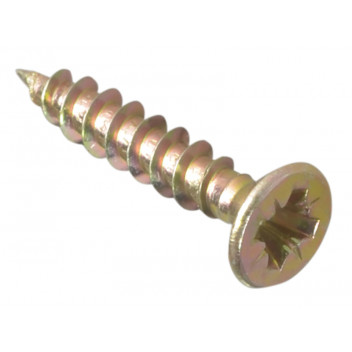 ForgeFix Multi-Purpose Pozi Compatible Screw CSK ST ZYP 3.5 x 25mm Box 200