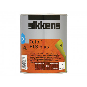 Sikkens Cetol HLS Plus Translucent Woodstain Dark Oak 1 litre