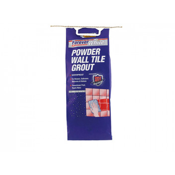 Everbuild Forever White Powder Wall Tile Grout 3kg