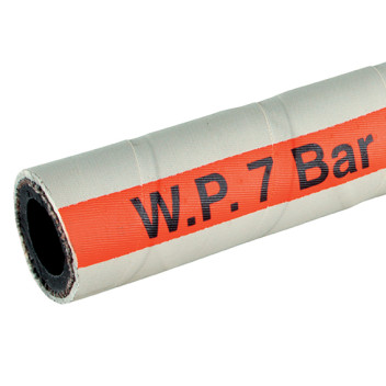 1/2\" 7 BAR WHITE STEAM NON-MARKING 40M