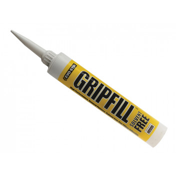 EVO-STIK GRIPFILL SOLVENT FREE Yellow Adhesive 350ml