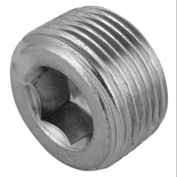 1/2\" NPTF HEX SOCKET STEEL PLUG
