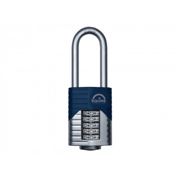 Squire Vulcan Long Boron Shackle Combination Padlock 60mm