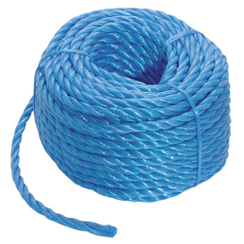 12MM BLUE POLYPROPYLENE ROPE 30MTRS COIL