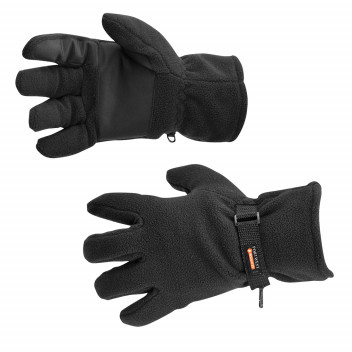 GL12 Fleece Glove Insulatex Lined Black