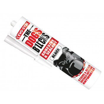 EVO-STIK The Dog\'s B*ll*cks Multipurpose Adhesive & Sealant Black 290ml