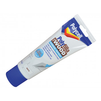 Polycell Polyfilla for Wood General Repairs White Tube 330g