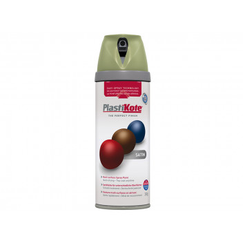 PlastiKote Twist & Spray Satin Leafy Rise 400ml