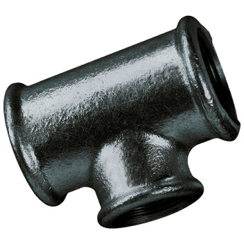 1x3/4x1BSP UNEQUAL TEE 90 BLK
