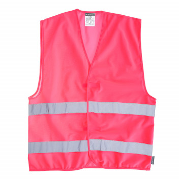 F474 Iona Vest Pink LXL