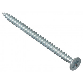 ForgeFix Multi-Purpose Pozi Compatible Screw CSK ST ZP 4 x 60mm Box 200