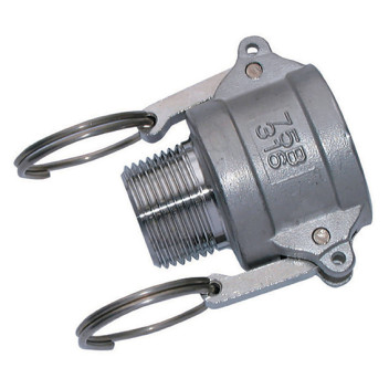 CAMLOCK 3\" BSPT MALE COUPLER \"B\" ST/STEEL