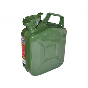 Faithfull Green Jerry Can - Metal 5 litre